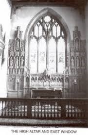 high alter and east window
