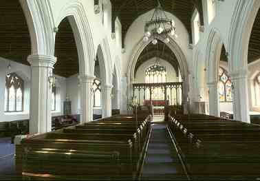 st marys church wymeswold interior